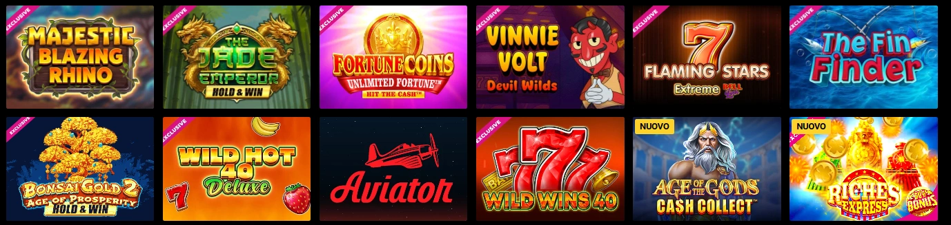 Slot esclusive ZetCasino
